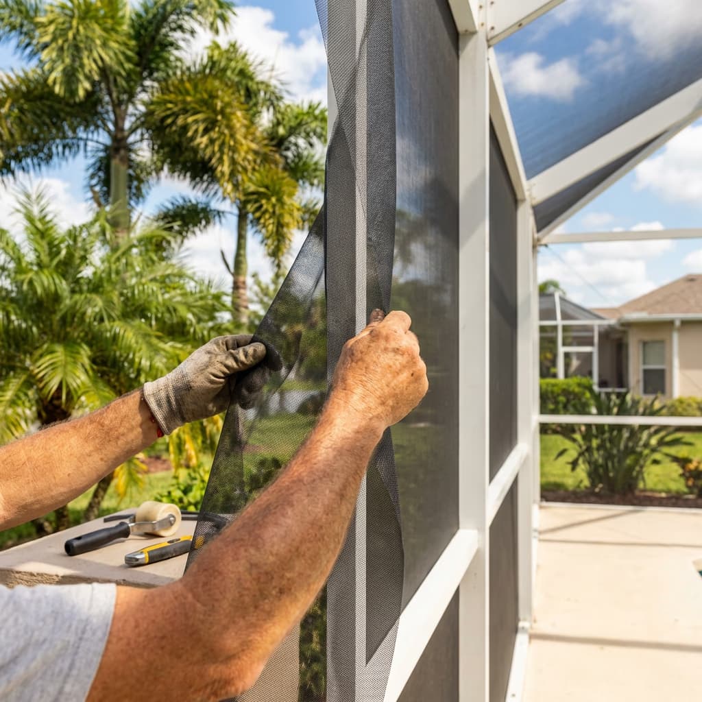 Screen replacement service